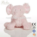 Plush stuffed pink elephant toys custom plush toy for baby gift